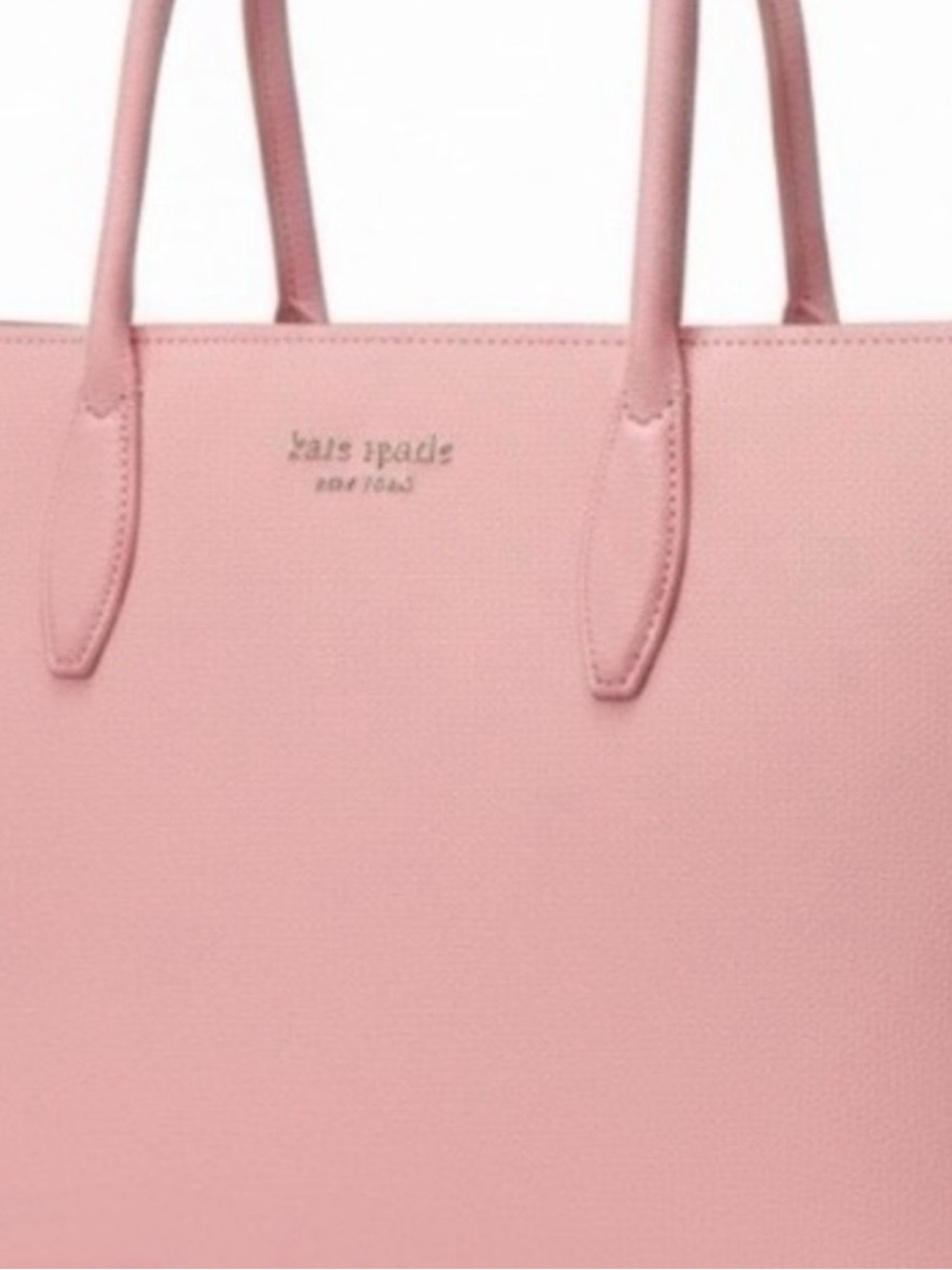 Authentic kate spade Pink Leather Everyday Tote 16x11x5 COA Provided